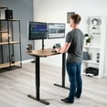 thumbnail image 7 of VIVO Black Manual Height Adjustable Stand Up Desk Frame Crank System, 7 of 7