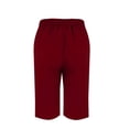 thumbnail image 5 of Outfmvch Gauze Pants Women Straight Leg Side Slits Womens Flowy Pants Palazzo Pants Gauze Drawstring High Waisted Leg Slit Comfortable Breathable Beach Vacation Clothes Textured Tie Front Red S-3XL, 5 of 7