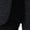 Black, variant on Women's 2 Piece Color Blocked Blazer Outfits Business Casual Oversized Jacket Wide Leg Work Pants Dressy Suit Set White S(S)