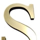 thumbnail image 3 of 26 Letras Pegatinas Pared 10 Cm Surfación Espejo Acrílico Oro Inglesas Del (s), 3 of 9