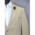 thumbnail image 2 of Men's T.R. Premium Solid Sand/Beige Casual Slim Fit Blazer TRB-752, 2 of 4