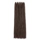 thumbnail image 1 of GUOHUI Micro Faux Locs pelo de ganchillo 36 pulgadas 5 paquetes color marrón oscuro DIY trenzas estilos rectos (36 pulgadas 4), 1 of 5