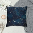 thumbnail image 2 of Nawypu  Constellation Pillowcases Stars Moon Planet Space Galaxy Universe Throw Pillow Cover Case Decorative Cushion for Couch Bed, 2 of 5