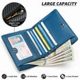 thumbnail image 6 of GAEKEAO Mens Wallet Slim Bifold RFID Blocking Thin Credit Card Holder Genuine Leather Minimalist Front Pocket Wallets for Men with Zipper Coin Pocket, 6 of 9