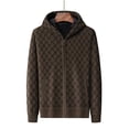 thumbnail image 5 of Ketyyh-chn99 Sweaters for Men Open-Front Cardigan Coat Solid Color Coats for Men A,M, 5 of 5