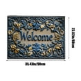 thumbnail image 3 of Grrvtrz Simulation Vision Entrance Door Mat Bathroom Door Mat Floor Mat At The Entrance Of The Bathroom,Bathroom Decor,Bathroom Accessories, 3 of 6