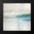 thumbnail image 2 of Springer, Rachel 15x15 Black Modern Framed Museum Art Print Titled - Stillness in Aqua II, 2 of 5