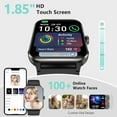 thumbnail image 4 of Blackview 2026 Smart Watch (Answer/Make Calls), Fitness Watch for Men and Women with Heart Rate/SpO2/Sleep Monitor/2 Straps, 100+ Sports Modes, IP68 Waterproof Activity Tracker for Android/iPhone, 4 of 7