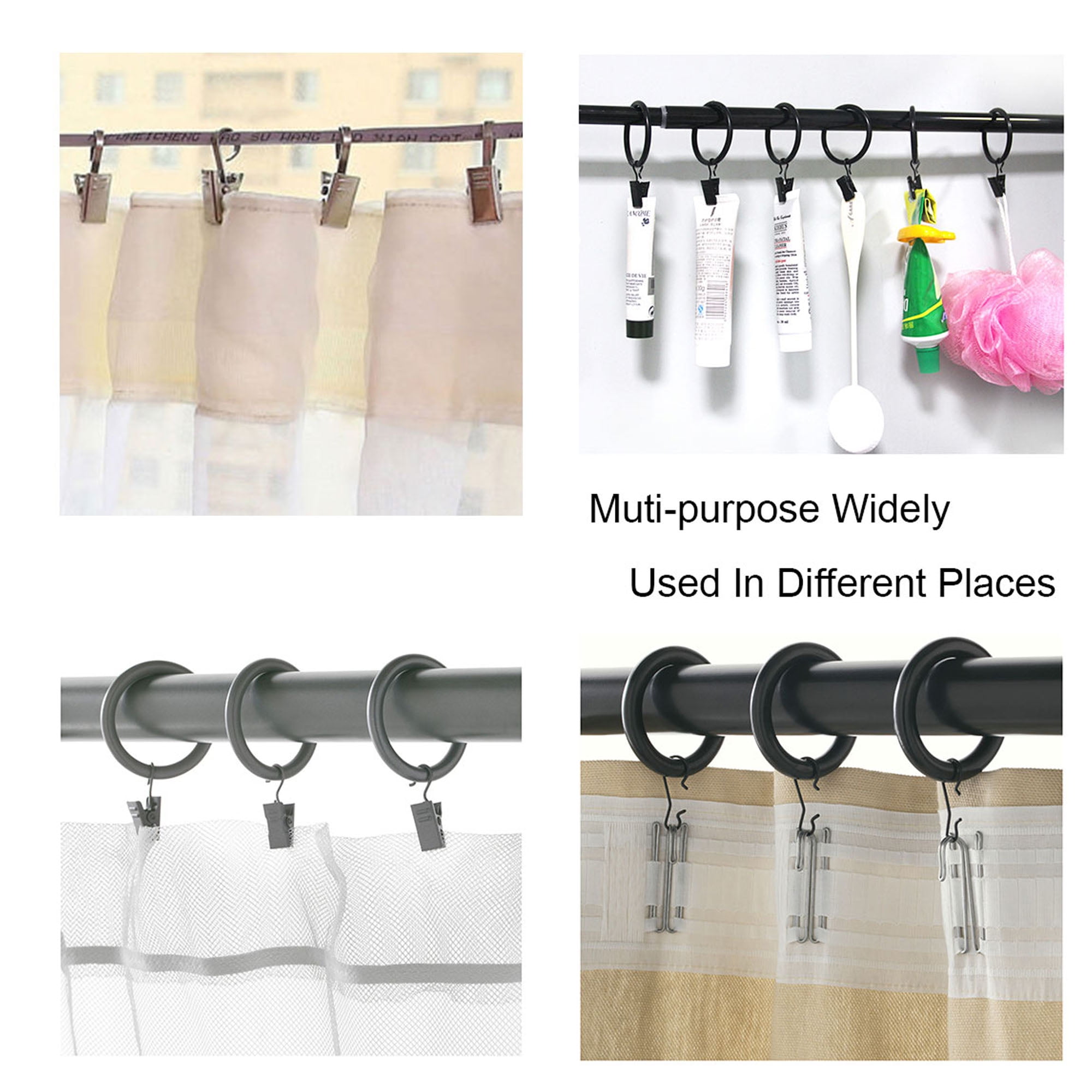Curtain Clip Hook Set Clips for Curtain Photos Home Decoration Art