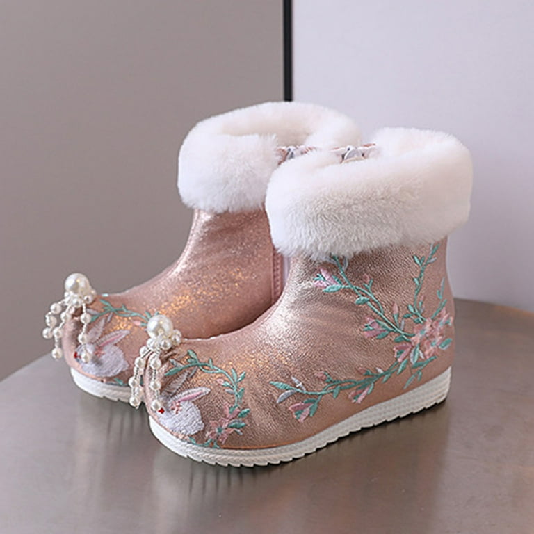 Toddler boots girl clearance walmart