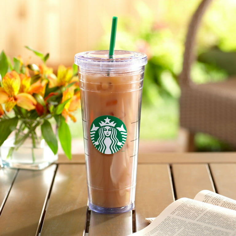Starbucks Reusable Tumbler Cold 4 Cups 24 oz Merry Coffee