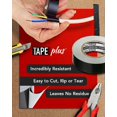 thumbnail image 4 of TapePlus Black Gaffers Tape - 2 Inch by 40 Yards (120 Feet), Professional Grade, 100% Waterproof, Matte Finish - Get 33% More! - Perfect Alternative to Duct Tape, Electrical Tape and Other Adhesives, 4 of 11