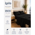 thumbnail image 2 of Juego de Sabanas Premium Tacto Egipcio 1800 hilos, Laila Comfort, 2 of 8