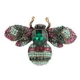 thumbnail image 2 of Broches et Épingles Broche Rétro en Forme d'Abeille Broche Animal Mode Coquillage Perle Broche Épingle Cadeaux à la Mode Broches pour Dames Épingle Alliage Attrayante Décorative Strass Épingle Ornement, 2 of 8