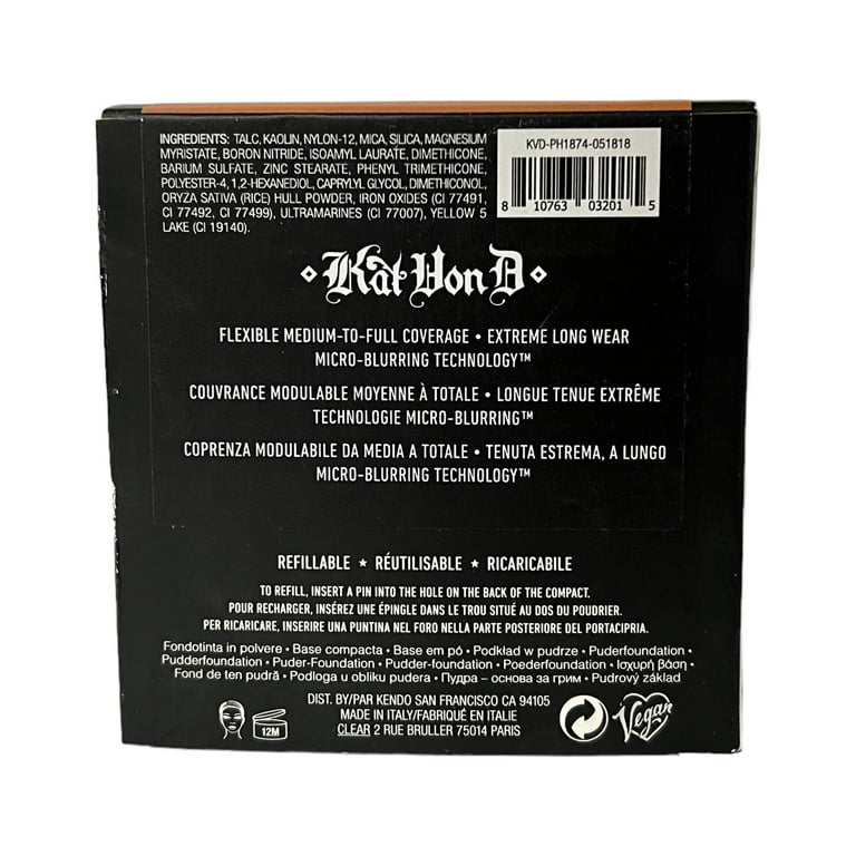 KVD Vegan Beauty Lock-it Powder Foundation Deep 200 - Walmart.com kvd-vegan-beauty-lock-it-powder-foundation-deep-200-walmart-com