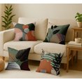 thumbnail image 3 of Vargottam Landscape Design, Decorative Cushion Covers Set of 4 - 16x16 Inch, 100% Cotton , Printed on Both Sides, Hidden Zipper, Green, 3 of 7