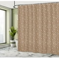 thumbnail image 4 of Ambesonne Cinnamon Shower Curtain, Clove Vanilla Coffee Beans, 69"Wx70"L, Cocoa and Pearl, 4 of 4