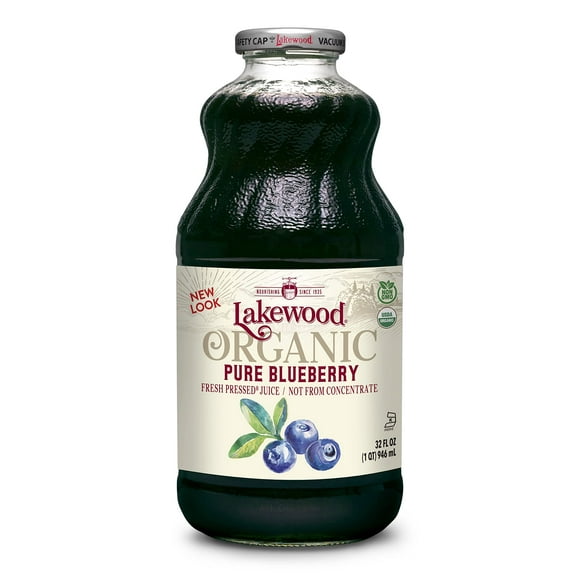 Lakewood Juice Blueberry Organic, 32 oz