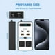 thumbnail image 5 of Inversor de Corriente para Automóvil 200 W, Inversor de CC 12 V A CA de 110 V, para Vehículos, Computadoras Portátiles,Juegos,Viajes,la Mayoría los Dispositivos, Enchufe de EE. UU., 5 of 5