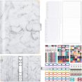 thumbnail image 1 of HLONK Travel Journal  A5 Multifunctional Traveler‘s Diary with Budget Planner  Loose Leaf Notebook with Two Zipper Pockets Travel Theme Stickers  Trip Organizer  World Travel Gifts for Wo, 1 of 7