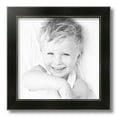 thumbnail image 2 of ArtToFrames 13" x 13" Honors Black with Silver Picture Frame, 13x13 inch Black Wood Poster Frame (WOM-5157),  Pack, 2 of 7