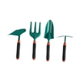 thumbnail image 2 of Herramientas de jardinería para niños 4pcs, juego de juguete al aire libre, juego de roles mini mini hojas y horquilla para niñas para niños, regalos Verde, 2 of 8