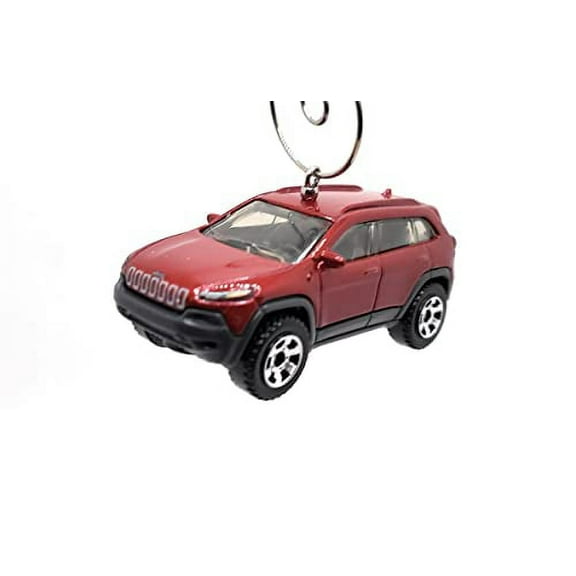 Christmas Ornament for 2014 Jeep Cherokee Trailhawk Red