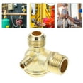 thumbnail image 3 of PAMINGONO Zinc Check Valve For Air Compressor Accessories 1Pack 1.8x1.7in, 3 of 8