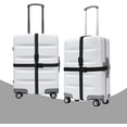 thumbnail image 5 of 6 Pack Luggage Nylon Straps with Quick Release Buckle Utility Straps for Travel Packing Outdoor , M, Black, 5 of 6