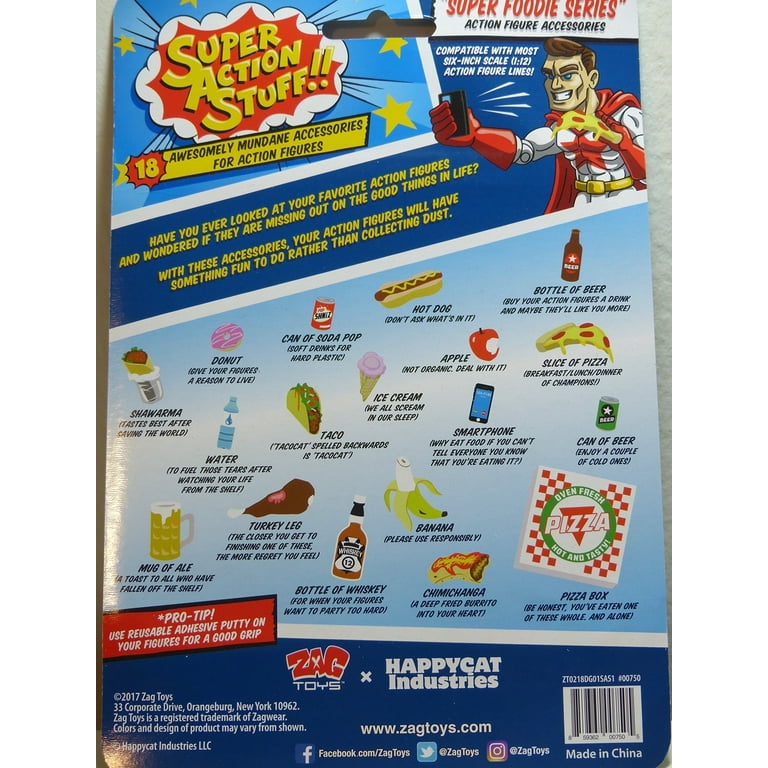 Super Action Stuff 'Super Foodie Series' 1:12 Scale Accessories