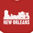 thumbnail image 4 of Inktastic New Orleans Skyline Grunge Boys or Girls Baby Bib, 4 of 4