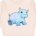 thumbnail image 3 of Inktastic Cute Baby Hippo Toddler Sweatshirt, 3 of 4