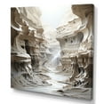 thumbnail image 2 of Designart "Sparse Desert Canyon River I" Canyon Wall Art Prints, 2 of 7