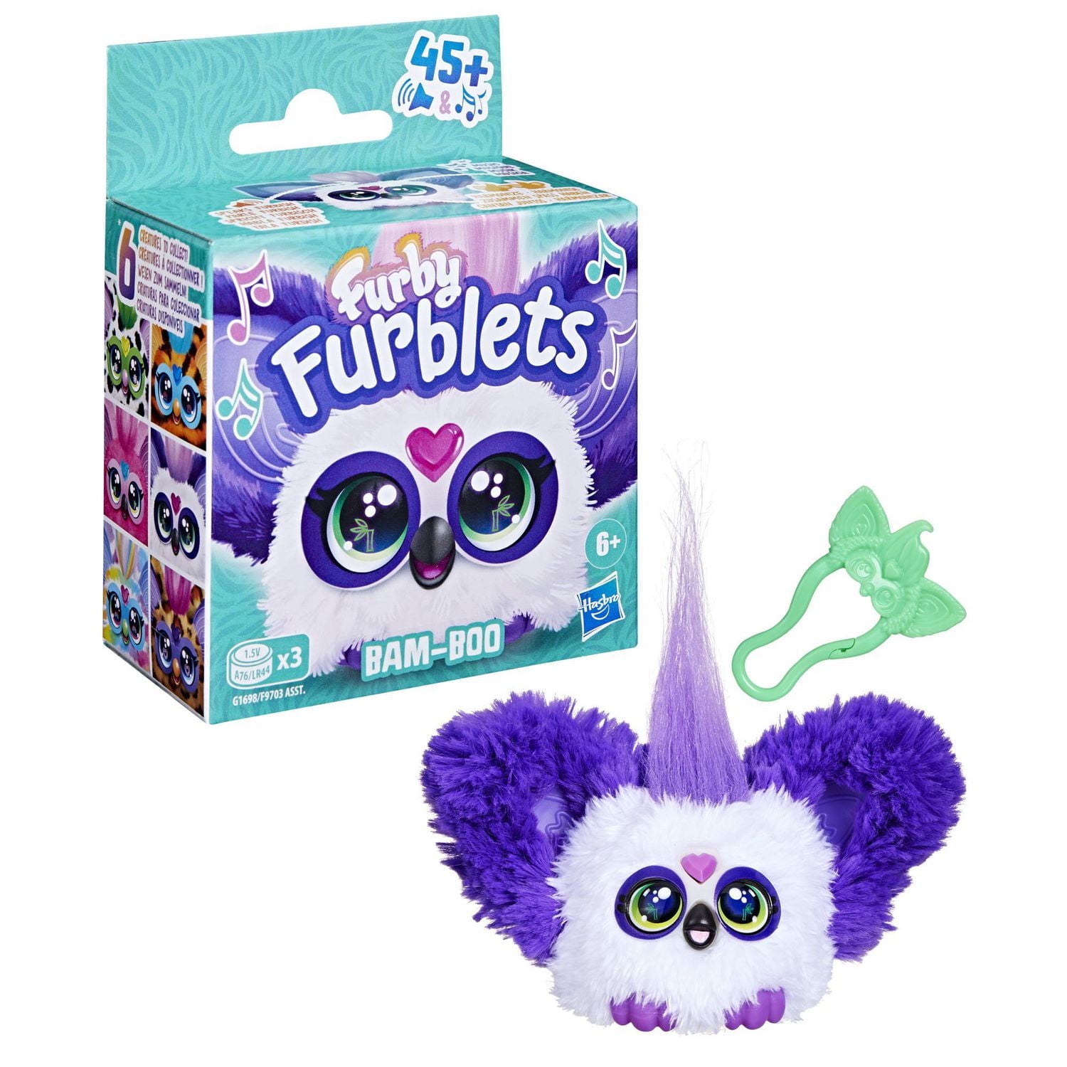 Furby Furblets Bam-Boo Panda Mini Plush Toy