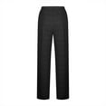thumbnail image 6 of CHUMUD Womens Ribbed Wide Leg Lounge Pants with Pockets Casual Relaxed Comfy Loose Soft Knit Pajama Pants with Drawstring, 6 of 7