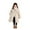 White, variant on WOYY Toddler Girls Winter Jacket Long Warm Windproof Outerwear, Sizes 4-5T