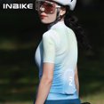 thumbnail image 4 of INBIKE 2024 Maillot de ciclismo de manga corta de verano para mujer, ropa de ciclismo de montaña y carretera, maillot de bicicleta con bolsillos, 4 of 5