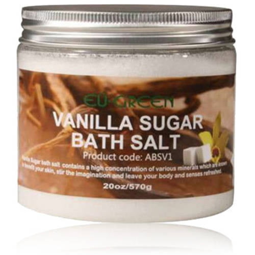 Royal Massage 20oz Natural Sea Salt Mineral Bath Salts Vanilla Sugar