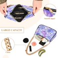 thumbnail image 4 of Ryvnso Seashells Conch on Wave Womens Chain Shoulder Bag Tote Handbags Clutch Hobo Purse with Zipper for Travel, 4 of 7