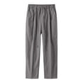 thumbnail image 1 of Men's High Street Loose Straight Leg Casual Jeans with Drawstring for Spring Autumn Comfortable Wear, 1 of 5