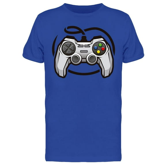 Gaming Controller T-Shirt Men -Image by Shutterstock, Male Large