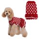 thumbnail image 2 of Otoño e invierno cálido perro rojo cuidado ropa suéter falda festivo mascota ropa suministros para paseos y salidas casuales, 2 of 6