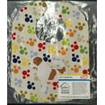 thumbnail image 2 of Carolines Treasures BB6312BIB Jack Russell Terrier Pawprints Baby Bib, 2 of 3