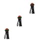 thumbnail image 1 of Minnieouse Rasta Hat with Black Dreadlocks Lightweight Clothing Accessories Props Caps Festival Stylish Headwear Wig Outfit  for Men Women Type1 NO1 Minnieouse CBP583061, 1 of 6