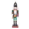 thumbnail image 2 of Walnut Soldier Doll Decorative Puppet Adorn for Home Festive Decor Use Purple Color 1 Pc, 2 of 3