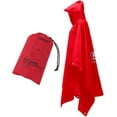 thumbnail image 1 of HUGFEGWE Poncho de Pluie à Capuche pour Usage Extérieur, Veste de Pluie Réutilisable pour Randonnée et Voyage U2537-27357, 1 of 7