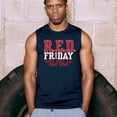 thumbnail image 4 of RED Friday Until They All Come Home Muscle Shirt Remember Everyone Deployed US Military Day American Patriot Men's, 4 of 7