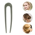 thumbnail image 3 of Unique Bargains 1 Pc Chignon Pin U-shaped Hair Hairpin for Women Gray Green, 3 of 5