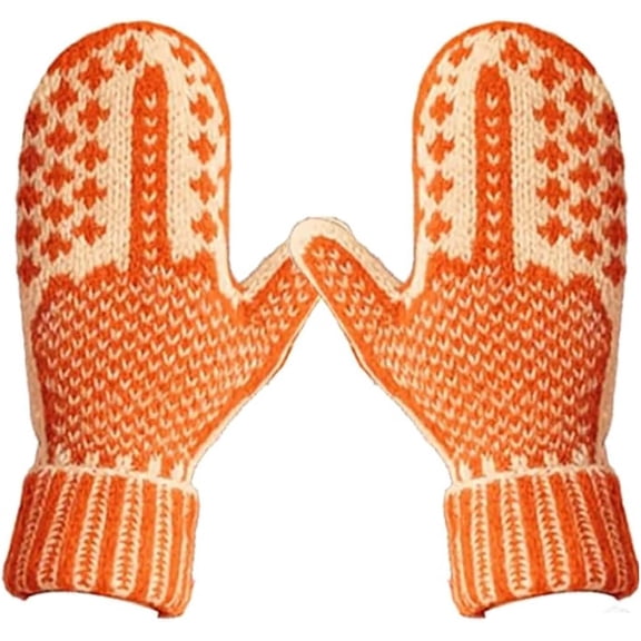 The Naughty List Mittens Cozy Knit with a Hidden Attitude, Warm Funny Winter Gift for Women Men