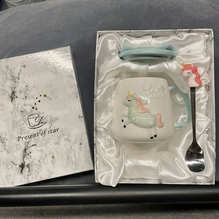 

Cute Birthday Gift Female Water Cup Student Couple Cartoon Cup To Send Girlfriend To Send Friends Meaningful And Practical Creative Present